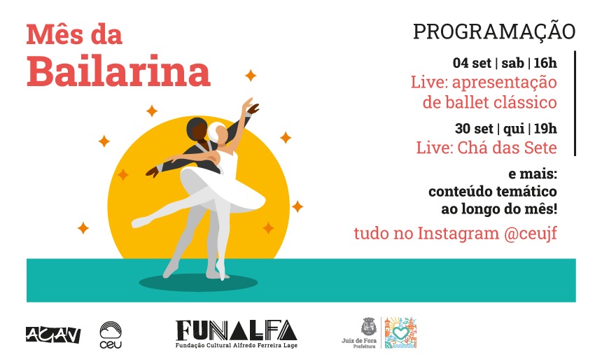 Praça CEU lança programação especial do “Mês da Bailarina”