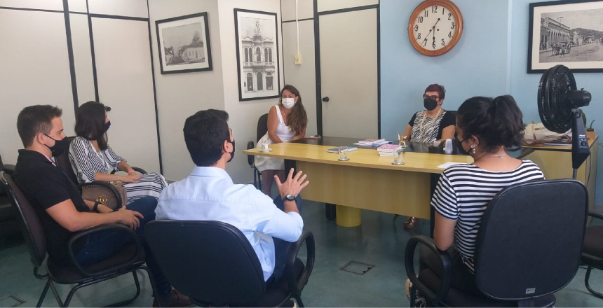 Portal de Notícias PJF | PJF recebe representantes do Independência Shopping e discute parcerias para melhoria do espaço público | SG - 4/3/2022