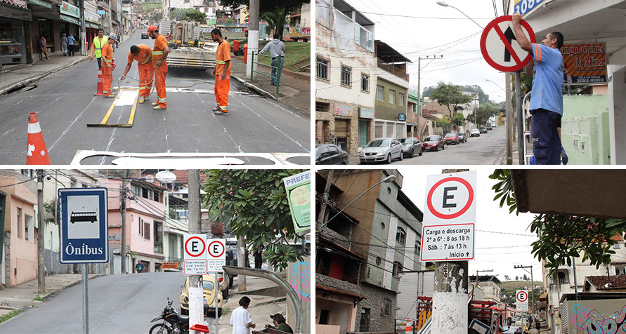 Portal de Notcias PJF | Ruas Porto das Flores e Jos Nunes Leal, no Bairro Santa Luzia, passam a operar em mo nica de direo | SETTRA - 6/5/2015