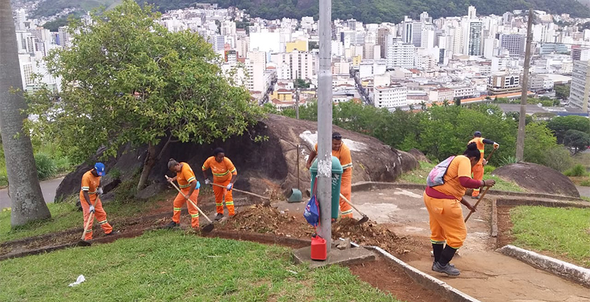Portal de Notícias PJF | Programa Boniteza atua no Mirante São Bernardo e em outras áreas da cidade | DEMLURB - 7/11/2022
