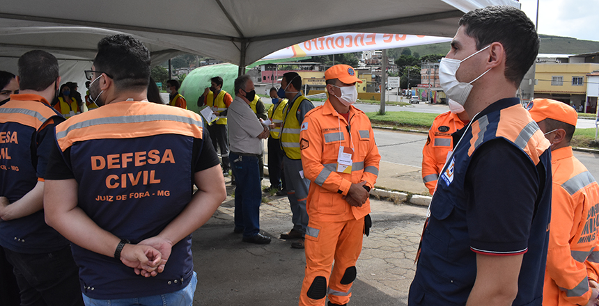 Portal de Notícias PJF | Simulado de emergência apresenta alta adesão dos moradores de Igrejinha | DEFESA CIVIL - 8/4/2022