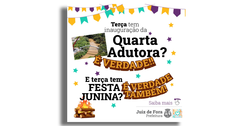 Portal de Notícias PJF | Rua de Brincar terá edição especial de festa junina na próxima terça, 13 | SG - 9/6/2023