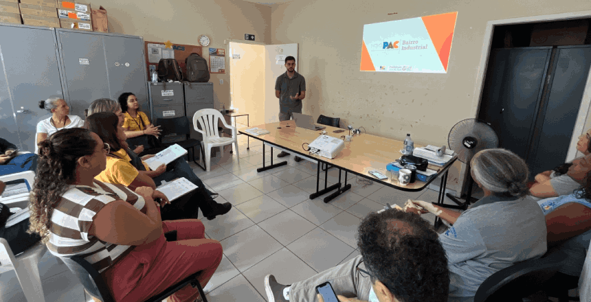 Portal de Notícias PJF | Prefeitura apresenta planejamento das obras do Novo PAC e reforça diálogo permanente com lideranças do Bairro Industrial | SG - 26/3/2026