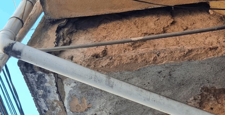 Portal de Notícias PJF | Fiscalização interdita cautelarmente marquise no Bairro Santa Terezinha | SEDUPP - 13/5/2026