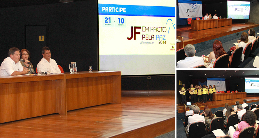 Portal de Notcias PJF | JF em Pacto Pela Paz  Segunda edio do projeto  oficialmente aberta   | SG - 21/11/2014