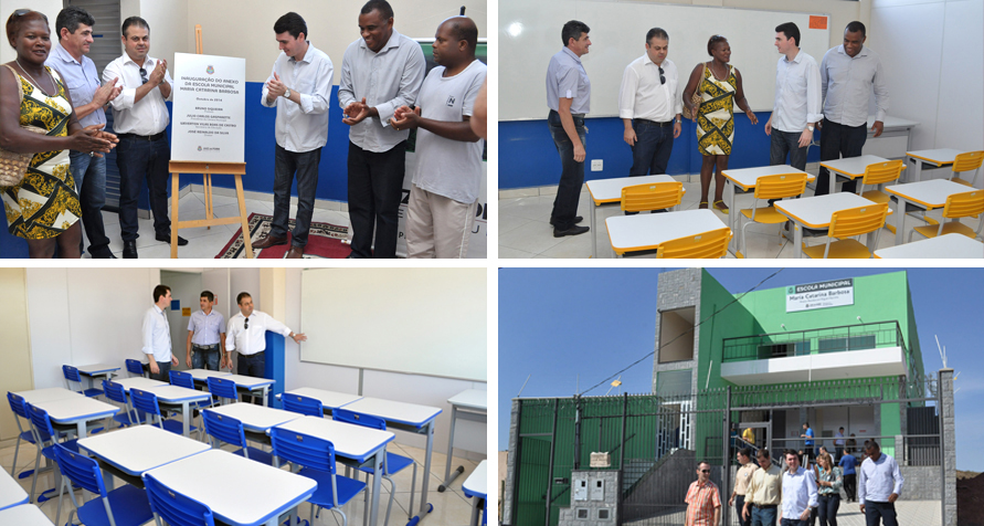 Portal de Notcias PJF | Duas escolas em duas semanas  Prefeitura inaugura instituio de ensino no Residencial Miguel Marinho   | SE - 24/10/2014