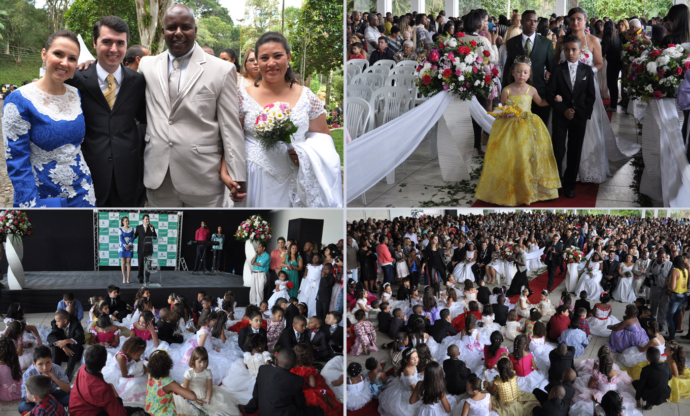 Portal de Notcias PJF | Bem casado - Prefeitura oficializa a unio de 165 noivos | SG - 25/5/2015