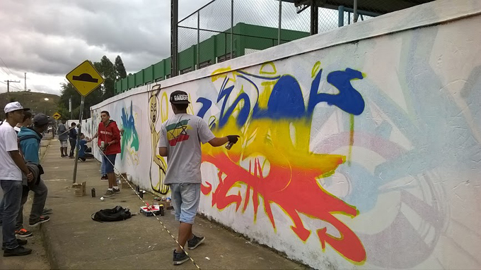 Portal de Notcias PJF | Programa Gente em Primeiro Lugar: Encontro de Graffiti reunir alunos de sete bairros | FUNALFA - 26/11/2015