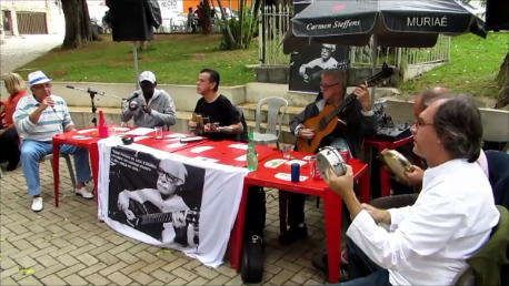 Portal de Notcias PJF | Corredor Cultural: Roda de Samba no Jardim Glria divulga compositores juiz-foranos | FUNALFA - 29/5/2015
