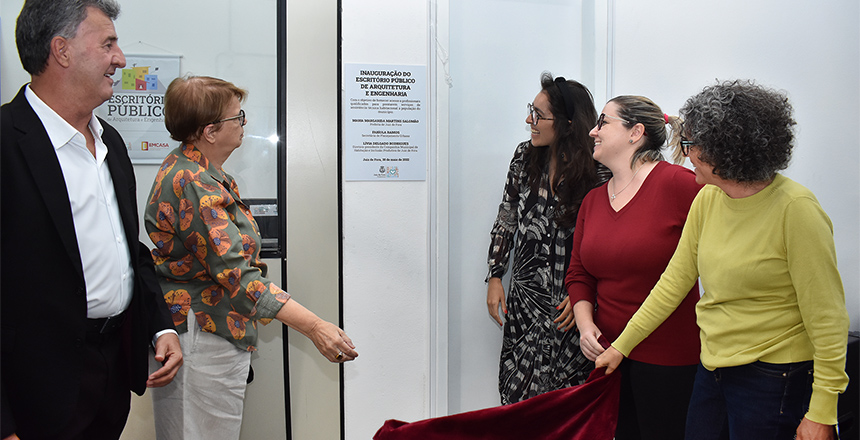 Portal de Notícias PJF | PJF inaugura Escritório Público de Arquitetura e Engenharia | PREFEITURA - 30/5/2022