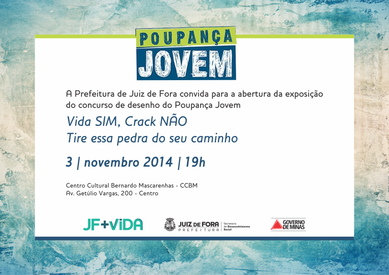 Portal de Notcias PJF | Prefeito abre exposio e premia vencedores do concurso de desenho do Poupana Jovem na segunda-feira | PREFEITO - 30/10/2014