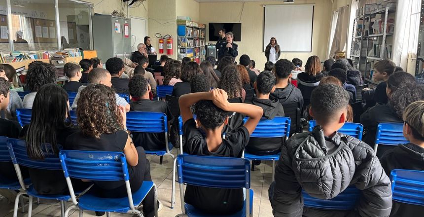 Portal de Notícias PJF | Projeto Guardas no Apoio e Prevenção nas Escolas leva atividades à E.M. Cosete de Alencar | SESUC - 10/9/2026
