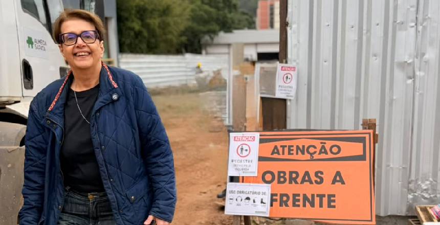 Portal de Notícias PJF | Prefeita visitas obras de saúde, macrodrenagem e contenção pelo município | PREFEITA - 28/10/2026