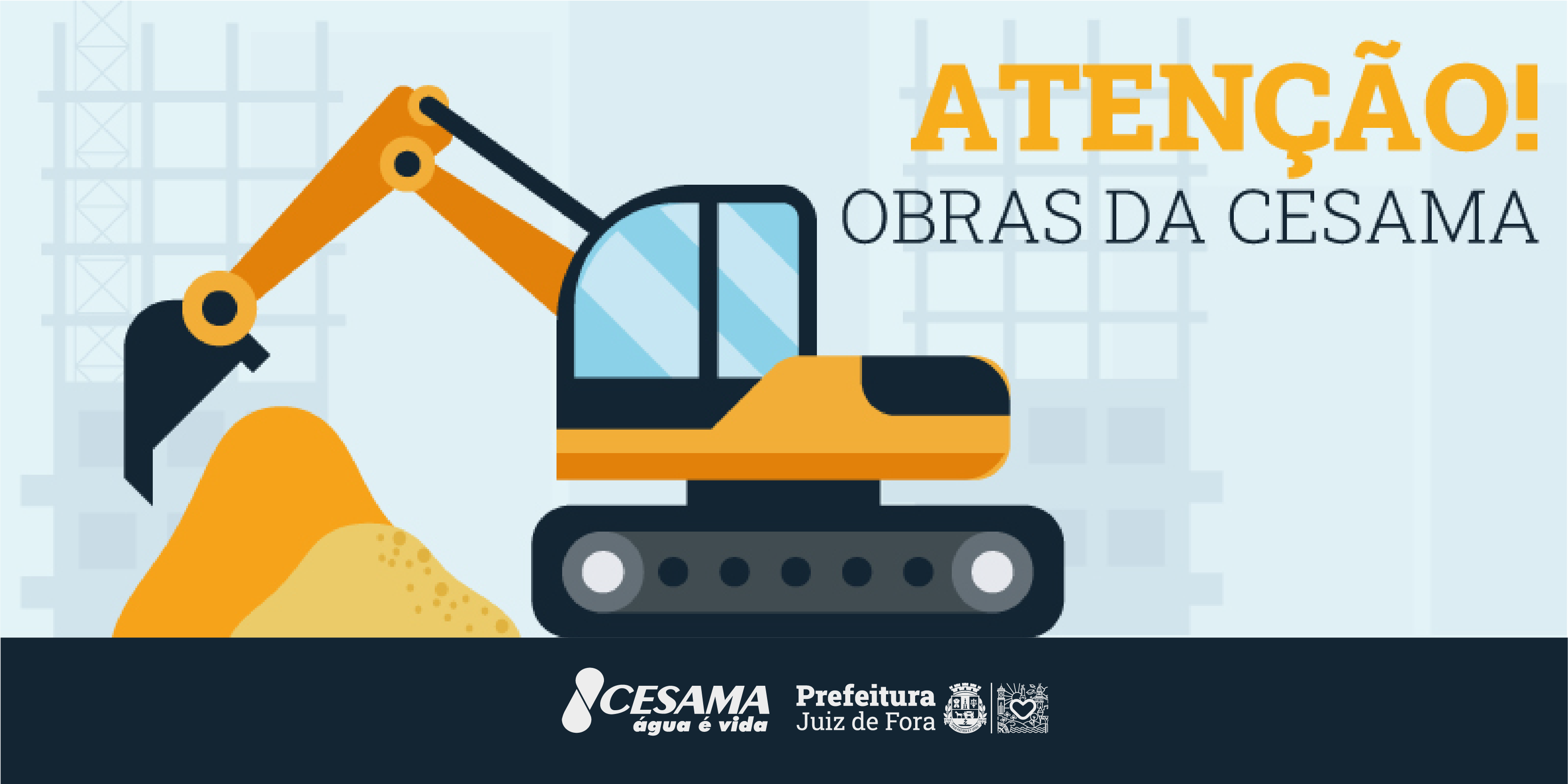 Portal de Notícias PJF | Cesama realiza trabalhos emergenciais e duas regiões da cidade podem ter abastecimento comprometido | CESAMA - 4/11/2025