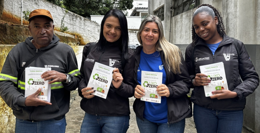 Portal de Notícias PJF | Demlurb intensifica combate ao descarte irregular com grande ação no bairro Teixeiras | DEMLURB - 6/7/2026