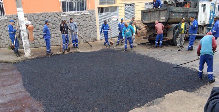 Portal de Notícias PJF | Empav inicia recapeamento asfáltico da rua Paula Lima, no Centro | EMPAV - 11/6/2026