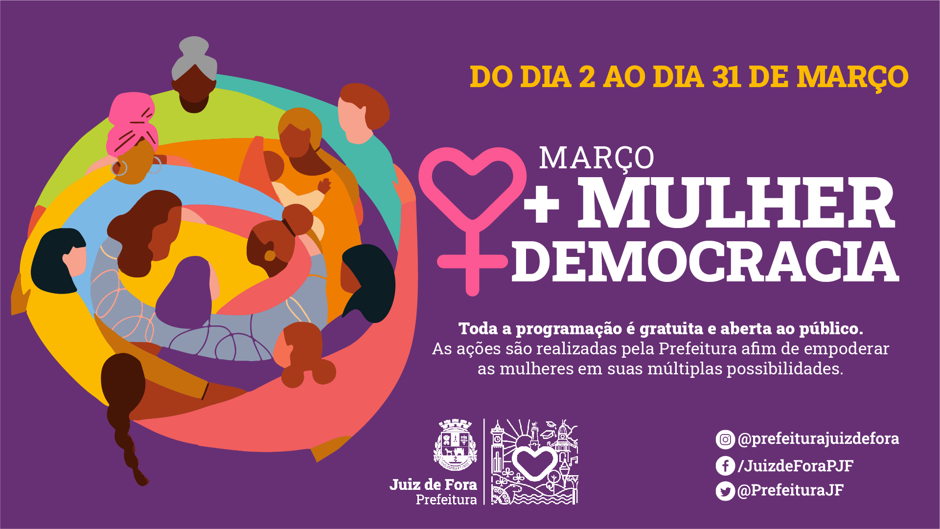 + Mulher + Democracia