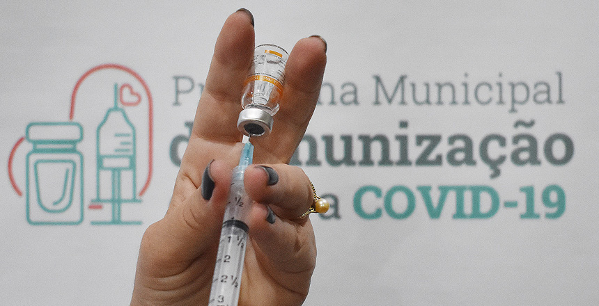 Mais de 1.500  idosos acima de 90 anos foram imunizados com a segunda dose de vacina