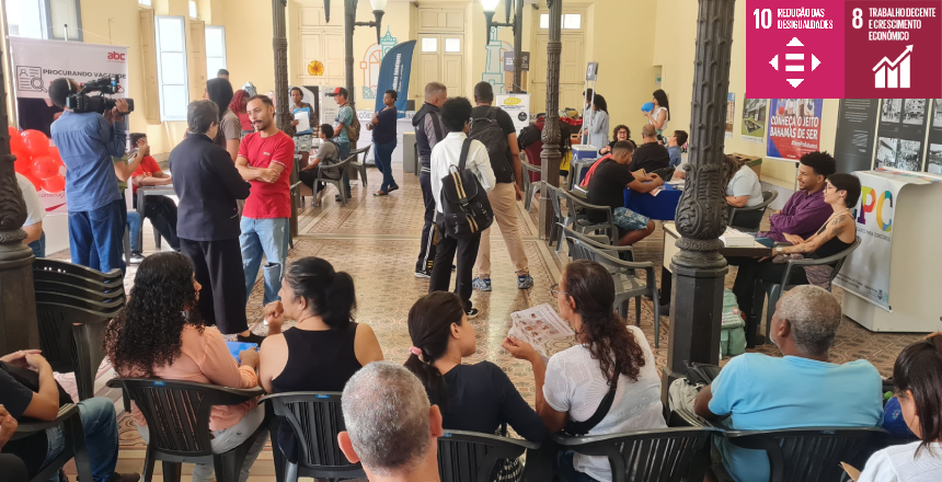 Portal de Not�cias PJF | Mutir�o encerra Semana da Empregabilidade Trans com oportunidades de emprego, oficinas e servi�os | SEDIC - 1/2/2024