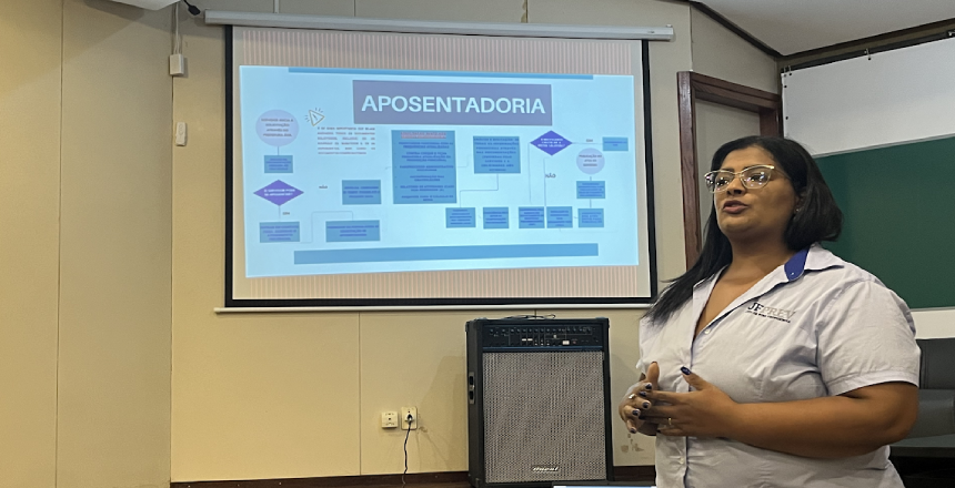 Portal de Noticias PJF | JFPrev realiza palestra para as servidoras municipais - JF PREV | 26/3/2024