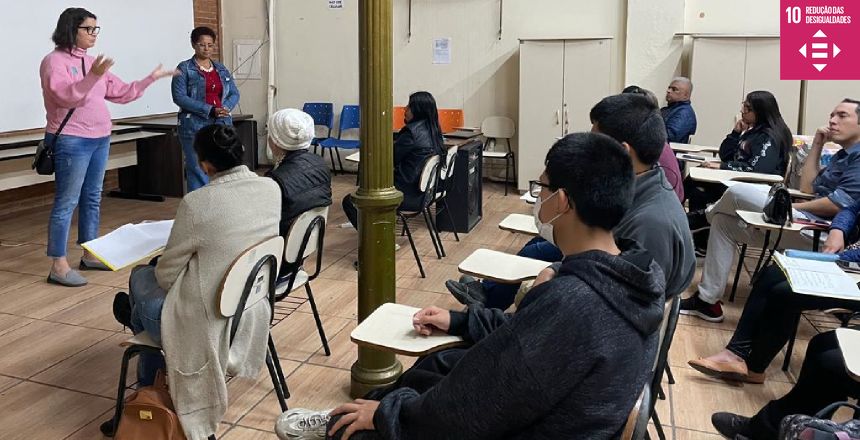 Portal de Notícias PJF | Inscri��es abertas para curso de portugu�s para migrantes no Centro e no bairro Barbosa Lage - SEDH | 1/7/2024