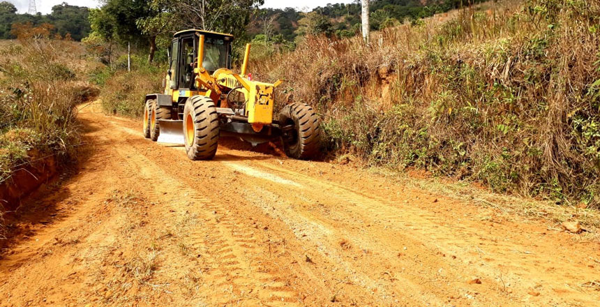 Portal de Not�cias PJF | Secretaria de Obras faz manuten��o em estradas de terra | SO - 1/9/2020