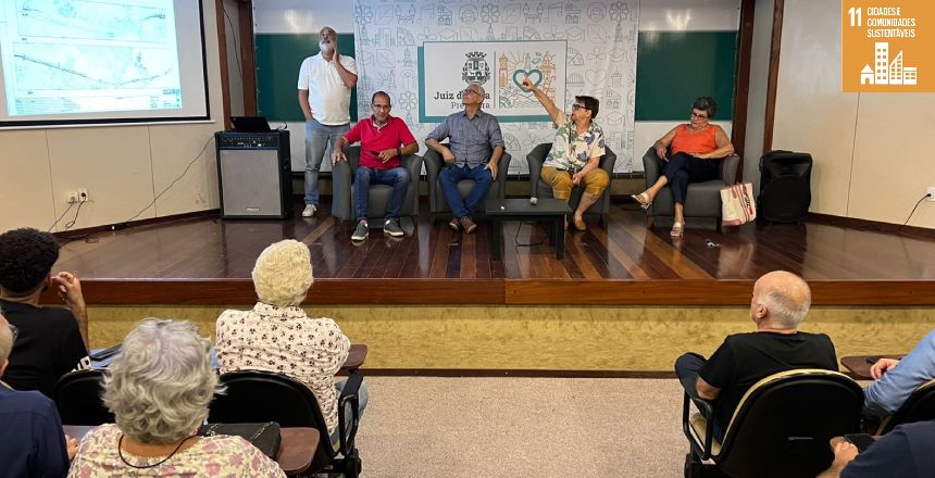 Portal de Not�cias PJF | Prefeita apresenta aos moradores da Cidade Alta projeto vi�rio, urban�stico e de lazer para a BR-440 | PREFEITA - 1/12/2023