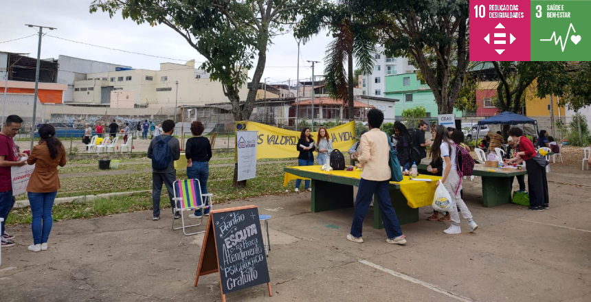 Portal de Notícias PJF | Cras Leste Vitorino Braga mobiliza comunidade em ação promovida pela Prefeitura | SAS - 2/10/2023