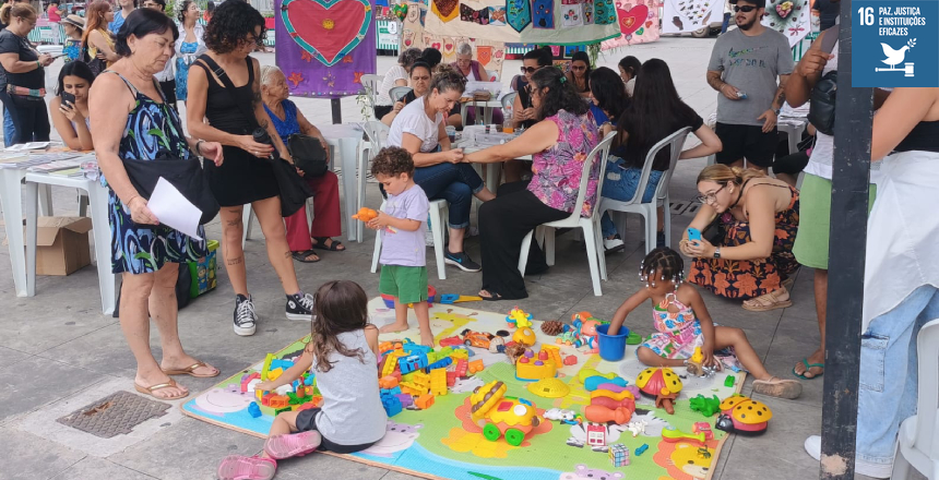 Portal de Not�cias PJF | Rua de Brincar especial dos Direitos Humanos valoriza o espa�o p�blico e enaltece a mem�ria | SEDH - 2/12/2024