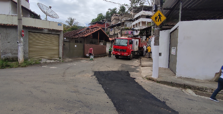 Portal de Not�cias PJF | Empav realiza interven��es no bairro Borboleta | EMPAV - 3/2/2022