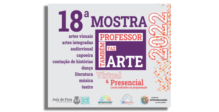 Portal de Notcias PJF | SE prorroga inscries para as Mostras de Arte 2022 | SE - 3/10/2022