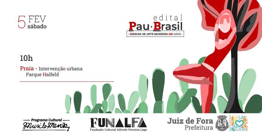 Portal de Notcias PJF | Interveno urbana abre programao do centenrio da Semana de Arte Moderna em JF | FUNALFA - 4/2/2022