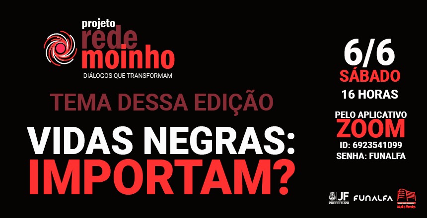 Portal de Notcias PJF | Biblioteca Murilo Mendes retoma projeto Redemoinho debatendo questes raciais | FUNALFA - 4/6/2020