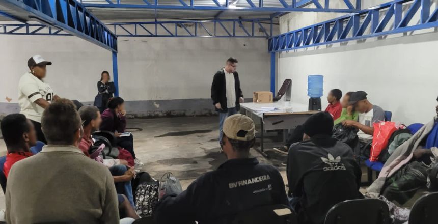 Portal de Not�cias PJF | Casa de Acolhimento Emergencial acolhe pessoas em situa��o de rua durante o frio | DEFESA CIVIL - 4/7/2023