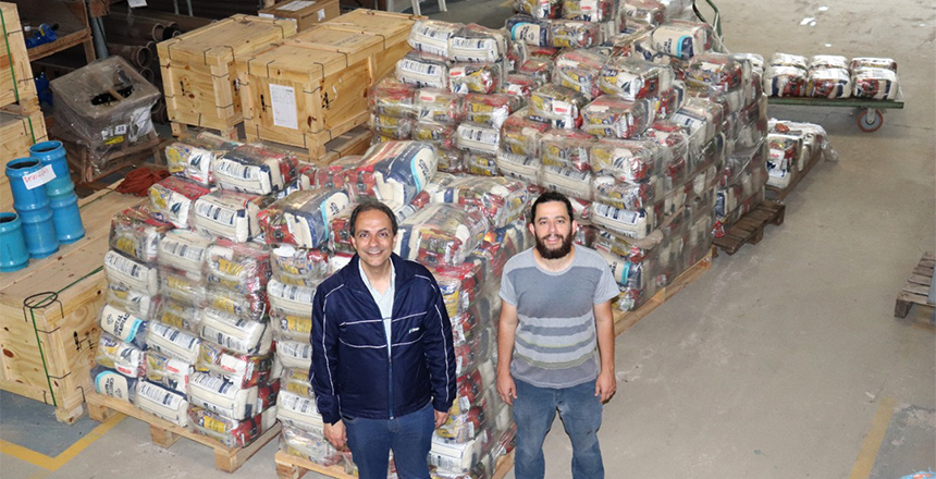 Portal de Notcias PJF | SEDH recebe doao de 500 cestas bsicas da Cesama | SEDH - 4/10/2022