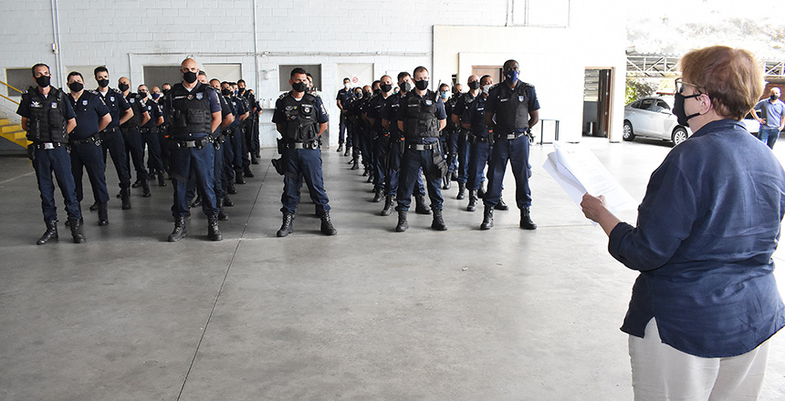 Portal de Not�cias PJF | Prefeita assina projeto de lei que reconhece periculosidade � Guarda Municipal | SESUC - 4/11/2021