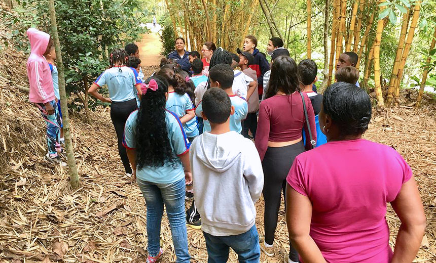 Portal de Notcias PJF | Projeto Visita Guiada da Secretaria de Meio Ambiente  atende 30 crianas de Matias Barbosa | SMA - 5/10/2018
