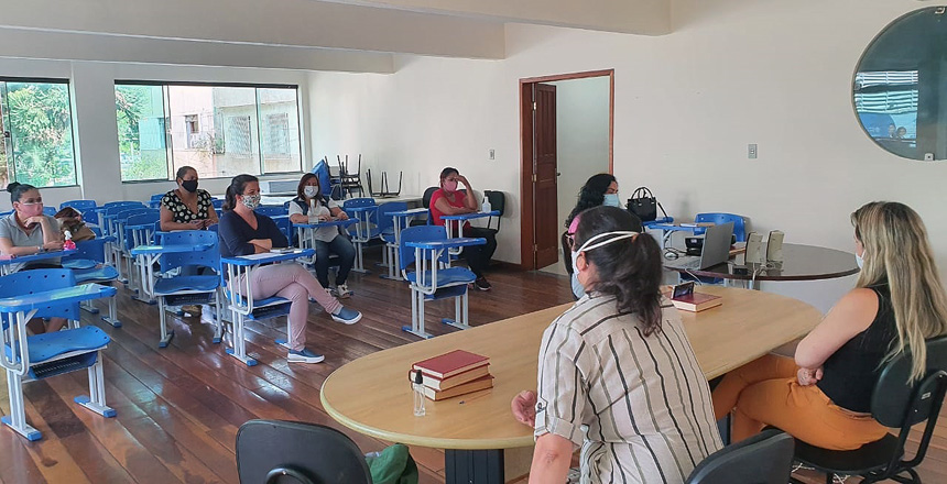 Portal de Not�cias PJF | SEDH promove roda de conversa junto � nova equipe da Casa da Mulher | SEDH - 6/5/2021
