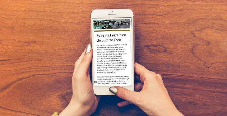 Portal de Not�cias PJF | PJF realiza consulta com servidores sobre realiza��o de feiras no p�tio do pr�dio-sede | SEAPA - 9/8/2021