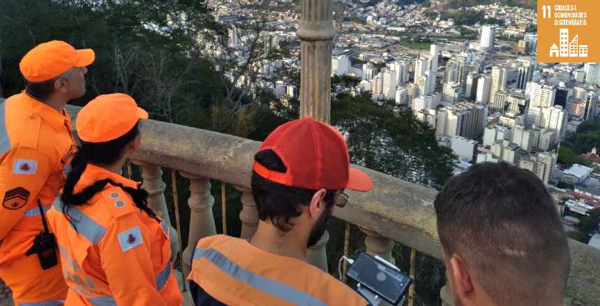 Portal de Not�cias PJF | Defesa Civil realiza vistoria preventiva no Morro do Cristo | DEFESA CIVIL - 6/9/2023