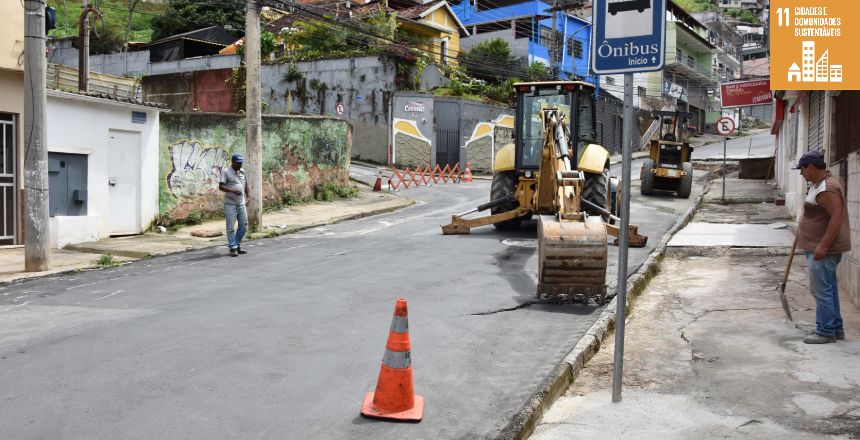 Portal de Not�cias PJF | Prefeitura assina ordem de servi�o para obras de macrodrenagem na Rua Ces�rio Alvim e adjac�ncias | SO - 7/8/2023