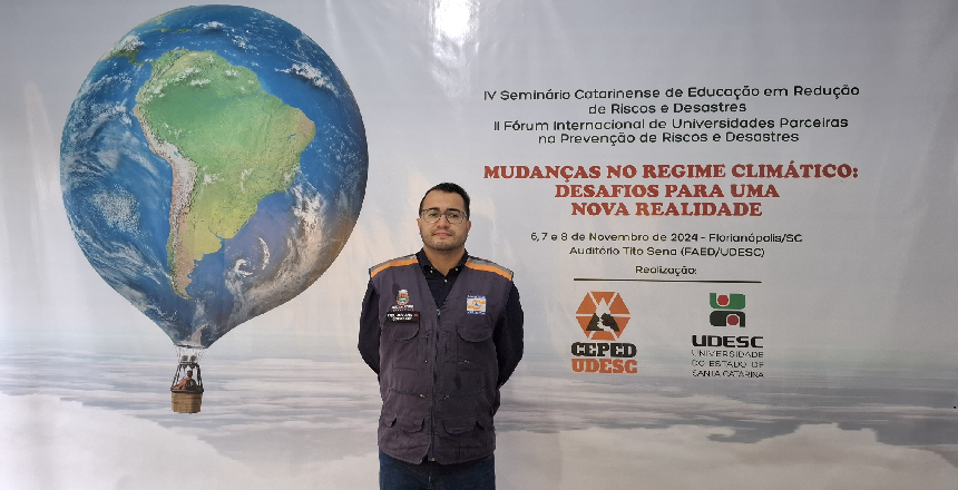 Portal de Not�cias PJF | Defesa Civil participa de congresso em Santa Catarina | DEFESA CIVIL - 8/11/2024