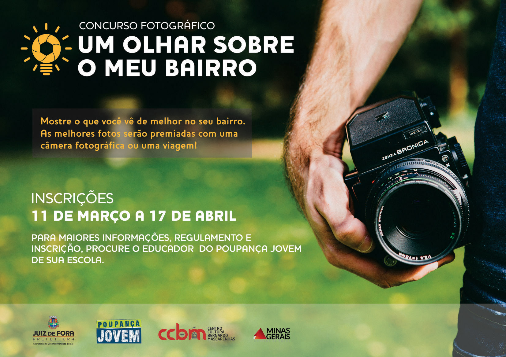 Portal de Not�cias PJF | Prorrogadas as inscri��es para concurso fotogr�fico �Um Olhar Sobre o meu Bairro� | SDS - 9/4/2015