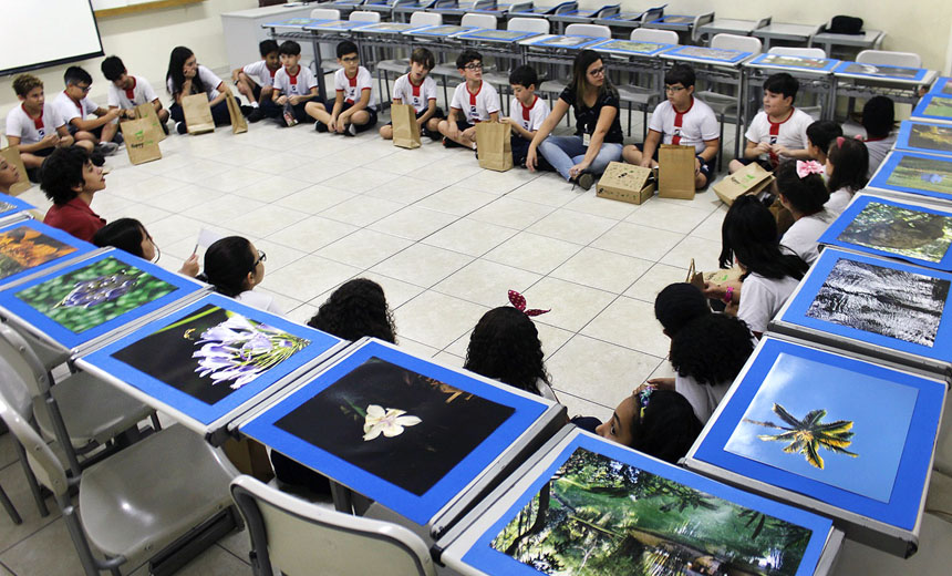 Portal de Notcias PJF | Mais de 240 alunos participam da atividade "Museu vai  Escola" | MUSEU MARIANO PROCPIO - 9/5/2018