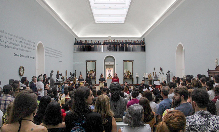 Portal de Not�cias PJF | Mais de 200 pessoas prestigiam apresenta��o de �pera no Museu �Mariano Proc�pio� | MUSEU MARIANO PROC�PIO - 9/12/2019