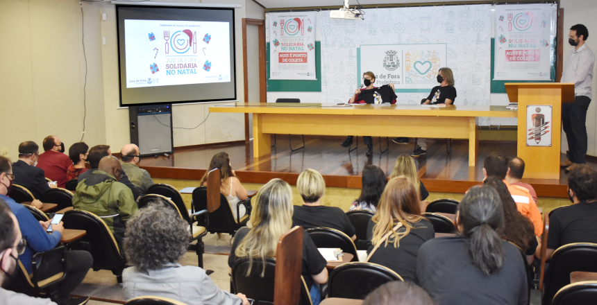 Portal de Not�cias PJF | Prefeita lan�a campanha �Juiz de Fora Solid�ria no Natal� | SEDH - 10/12/2021