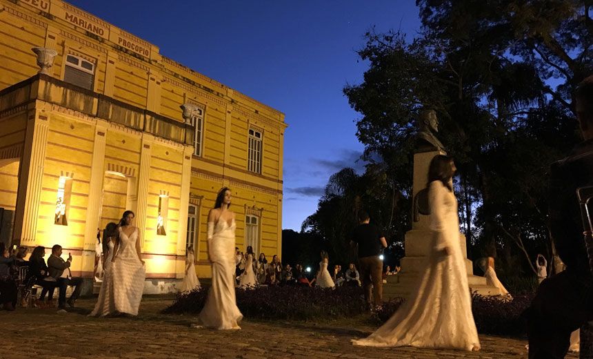 Portal de Notcias PJF | Museu Mariano Procpio  cenrio para desfile de noivas | MUSEU MARIANO PROCPIO - 11/6/2019