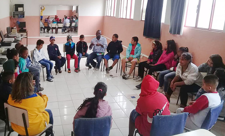 Portal de Not�cias PJF | Curumim S�o Benedito realiza atividade �Projeto de vida� | SDS - 11/9/2018