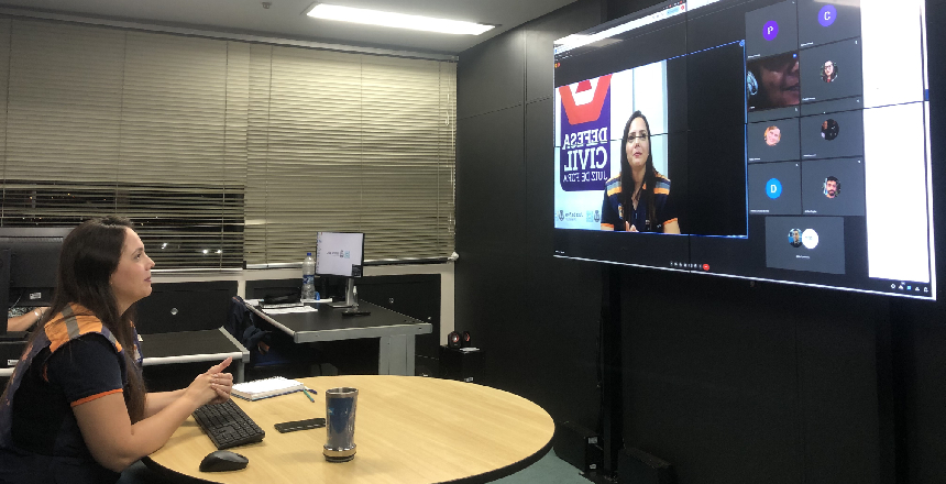 Portal de Not�cias PJF | Defesa Civil realiza forma��o de novos volunt�rios | DEFESA CIVIL - 12/5/2023