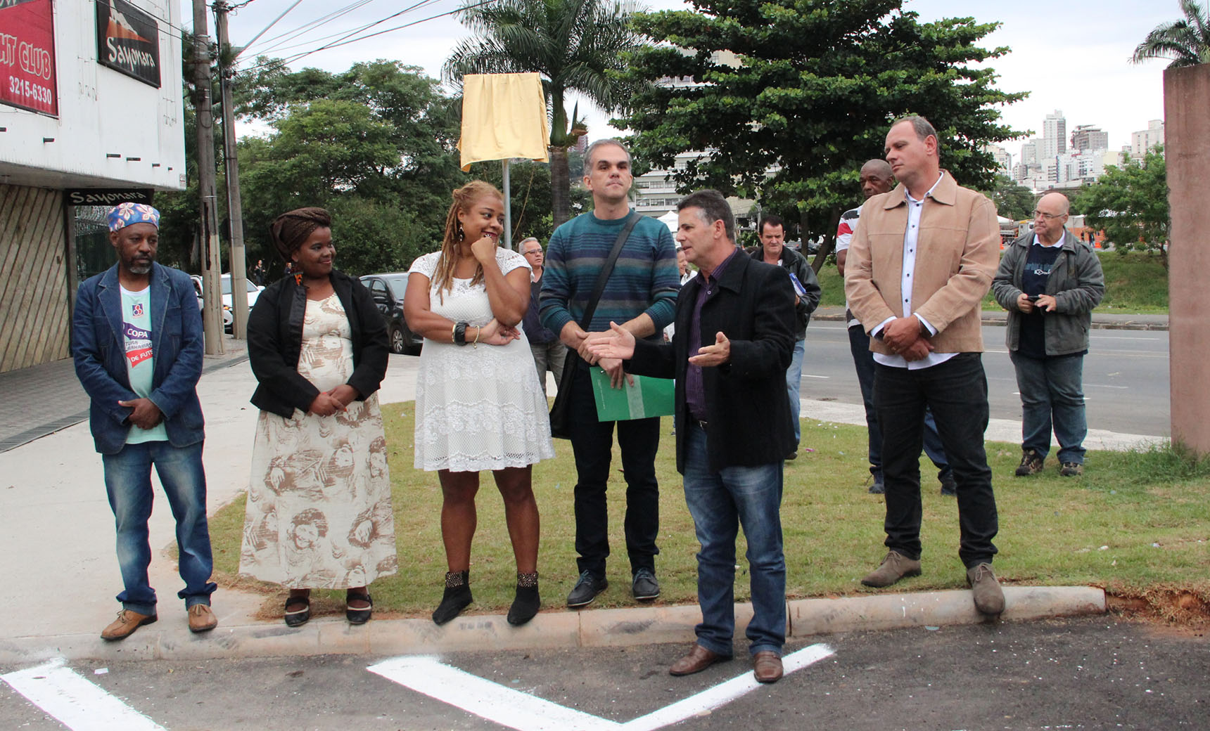 Portal de Not�cias PJF | Projeto Mem�rias Vivas na Rua: Prefeitura homenageia personalidades negras da hist�ria de Juiz de Fora | SETTRA - 13/5/2016